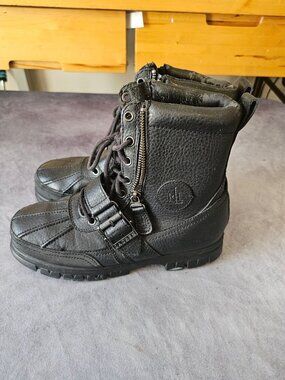 Ralph Lauren Black Boots Women Size 8 ( see desc)